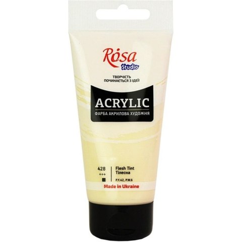 Farba akrylowa Rosa Studio 75ml FLESH TINT 428 Farba akrylowa Rosa Studio 75ml FLESH TINT 428