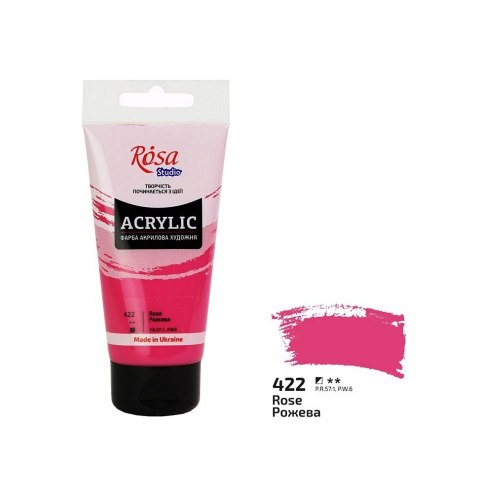 Farba akrylowa Rosa Studio 75ml PINK 422 Farba akrylowa Rosa Studio 75ml PINK 422