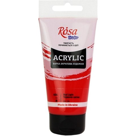 Farba akrylowa Rosa Studio 75ml RED LIGHT 404 Farba akrylowa Rosa Studio 75ml RED LIGHT 404