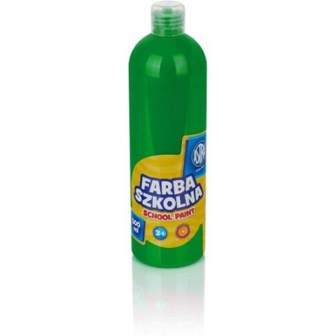 Farba szkolna 500 ml - zielona jasna 83410902 ASTRA Farba szkolna 500 ml - zielona jasna 83410902 ASTRA