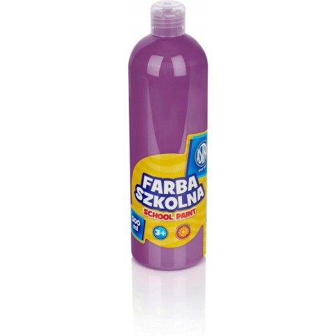 Farba szkolna Astra 500 ml - śliwkowa 301112012 ASTRA Farba szkolna Astra 500 ml - śliwkowa 301112012 ASTRA