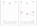 Kalendarz A5 VIVELLA dzienny, czarny, papier biały 216A5DB Wokół nas