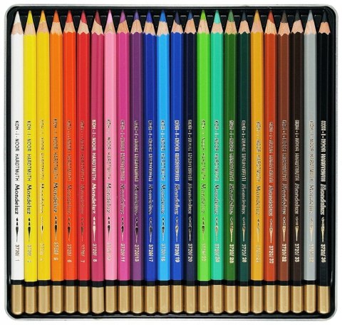 Kredki MONDELUZ 24 kol. 3718 KOH-I-NOOR Kredki MONDELUZ 24 kol. 3718 KOH-I-NOOR