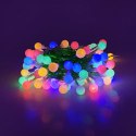 Lampki choinkowe 10m MODEE kolorowe kulki 100 led 230V ML-C2011