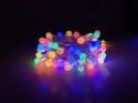 Lampki choinkowe 10m MODEE kolorowe kulki 100 led 230V ML-C2011