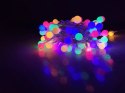 Lampki choinkowe 10m MODEE kolorowe kulki 100 led 230V ML-C2011