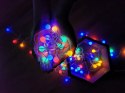 Lampki choinkowe 10m MODEE kolorowe kulki 100 led 230V ML-C2011