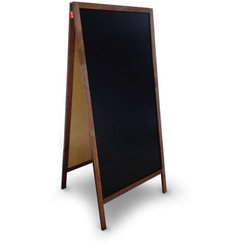 Potykacz kredowy 120x60cm czarny rama drewniana MTX060120.19.46.51 MEMOBE Potykacz kredowy 120x60cm czarny rama drewniana MTX060120.19.46.51 MEMOBE