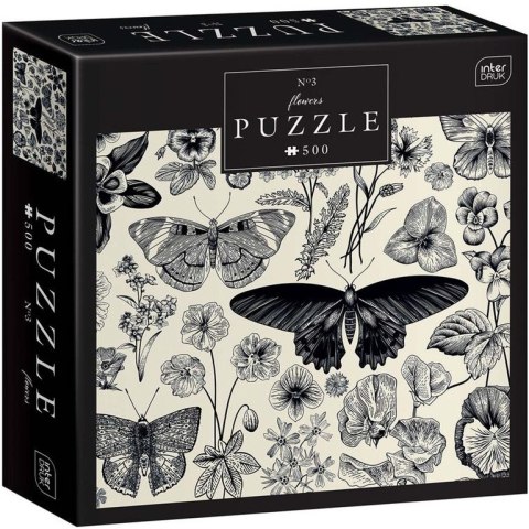 Puzzle 500 Flowers 3 PUZ500FLO3 INTERDRUK Puzzle 500 Flowers 3 PUZ500FLO3 INTERDRUK