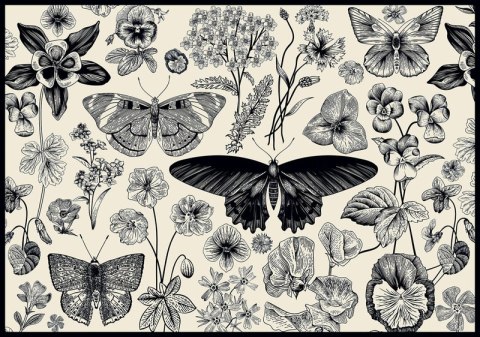 Puzzle 500 Flowers 3 PUZ500FLO3 INTERDRUK Puzzle 500 Flowers 3 PUZ500FLO3 INTERDRUK