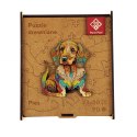 Puzzle drewniane 90 elementów 23x20cm PIES 0422-0004-05 Panta Plast