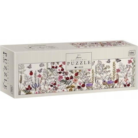 Puzzle panoramiczne 1000 Flowers 1 PUZPA1000FL1 INTERDRUK Puzzle panoramiczne 1000 Flowers 1 PUZPA1000FL1 INTERDRUK
