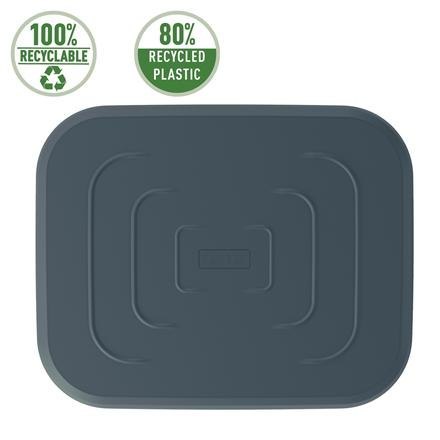 Regulowany podnóżek Leitz Ergo 80% plastiku z recyklingu szary 65460089 Regulowany podnóżek Leitz Ergo 80% plastiku z recyklingu szary 65460089