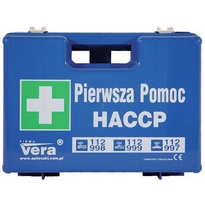 Apteczka HACCP niebieska VERA Apteczka HACCP niebieska VERA