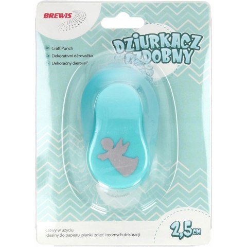 Dziurkacz ozdobny 2,5cm ANIOŁEK D25-36 BREWIS Dziurkacz ozdobny 2,5cm ANIOŁEK D25-36 BREWIS