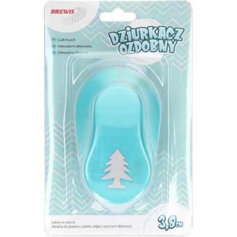 Dziurkacz ozdobny 3,8 cm CHOINKA D38-35 BREWIS Dziurkacz ozdobny 3,8 cm CHOINKA D38-35 BREWIS