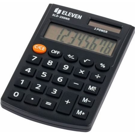 Kalkulator kieszonkowy ELEVEN SLD200NR Kalkulator kieszonkowy ELEVEN SLD200NR