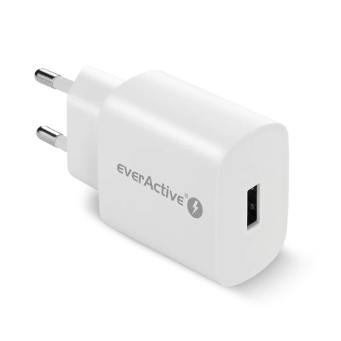 Ładowarka sieciowa 230V EVERACTIVE SC-250Q 1xUSB-A 18W biała Ładowarka sieciowa 230V EVERACTIVE SC-250Q 1xUSB-A 18W biała