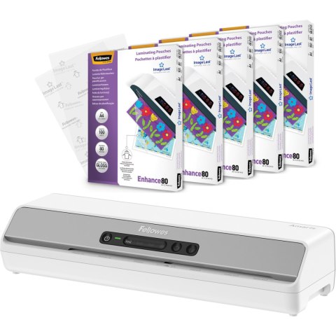 Laminator AMARIS A3 8058201 + 5 opakowań folii do laminacji ImageLast A4 5306114 FELLOWES Laminator AMARIS A3 8058201 + 5 opakowań folii do laminacji ImageLast A4 5306114 FELLOWES