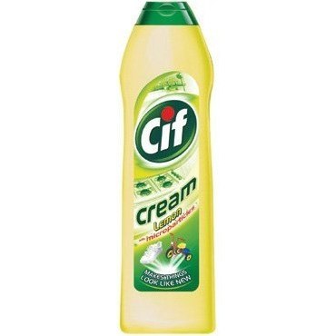 Mleczko CIF czyszczące 780ml Lemon z mikrokryształkami Mleczko CIF czyszczące 780ml Lemon z mikrokryształkami