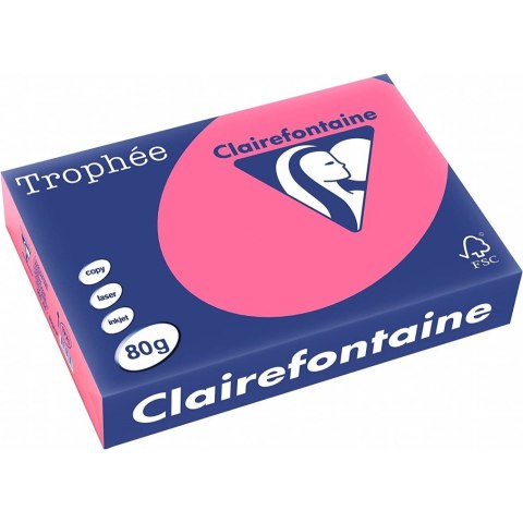 Papier ksero A4 80g TROPHEE 1771 różowy CLAIREFONTAINE Papier ksero A4 80g TROPHEE 1771 różowy CLAIREFONTAINE