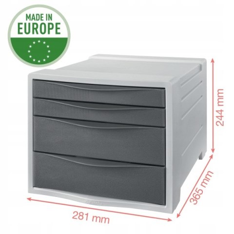 Pojemnik z szufladami ESSELTE COLOUR"ICE zielony 626285 Pojemnik z szufladami ESSELTE COLOUR"ICE zielony 626285