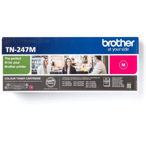Toner BROTHER (TN-247M) purpurowy 2300str Toner BROTHER (TN-247M) purpurowy 2300str