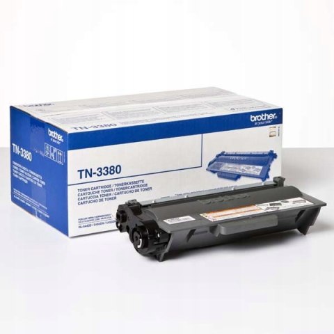 Toner BROTHER (TN-3380) czarny 8000str HL5450/6180 Toner BROTHER (TN-3380) czarny 8000str HL5450/6180