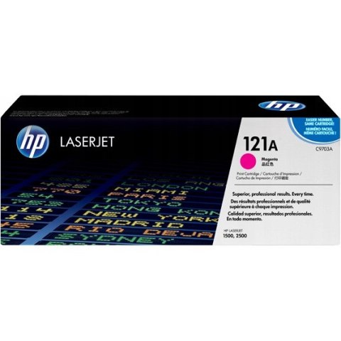 Toner HP 121A (C9703A) purpurowy 4000str Color LaserJet 1500/2500 Toner HP 121A (C9703A) purpurowy 4000str Color LaserJet 1500/2500