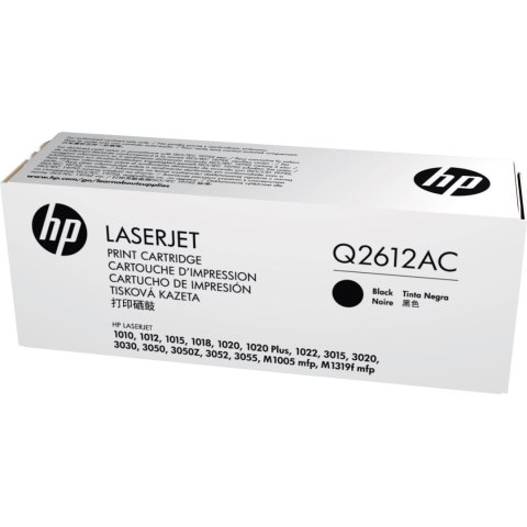 Toner HP 12A (Q2612AC) czarny 2000str korporacyjny Toner HP 12A (Q2612AC) czarny 2000str korporacyjny