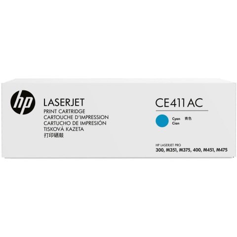 Toner HP 305A (CE411AC) niebieski 2600str korporacyjny Toner HP 305A (CE411AC) niebieski 2600str korporacyjny