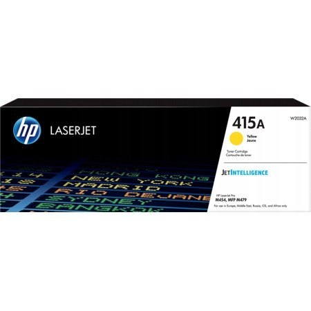 Toner HP 415A (W2032A) żółty 2100str Toner HP 415A (W2032A) żółty 2100str