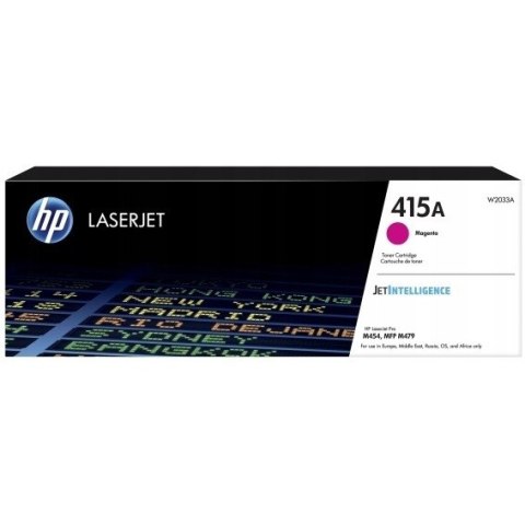 Toner HP 415A (W2033A) purpurowy 2100str Toner HP 415A (W2033A) purpurowy 2100str