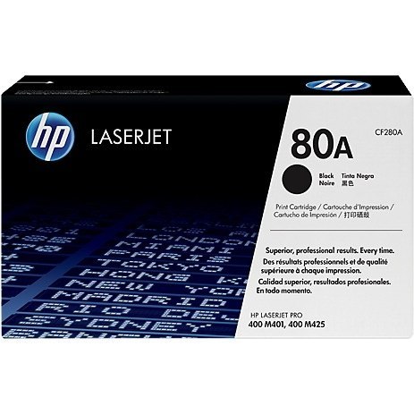 Toner HP 80A (CF280A) czarny 2700str PRO 400 M401/M425DW MFP Toner HP 80A (CF280A) czarny 2700str PRO 400 M401/M425DW MFP