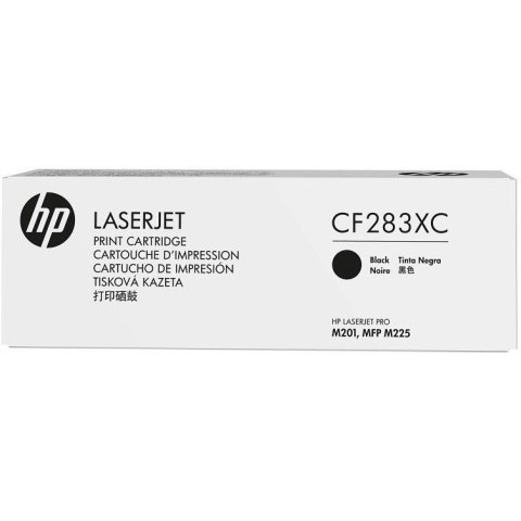 Toner HP 83X (CF283XC) czarny 2200str korporacyjny M201/M225 Toner HP 83X (CF283XC) czarny 2200str korporacyjny M201/M225