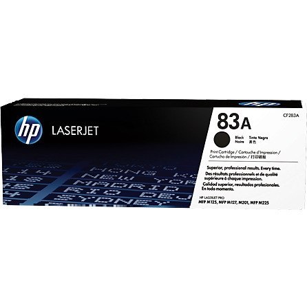 Toner HP 83A (CF283A) czarny 1500str M125/M126/M127/M128/M201/M225 Toner HP 83A (CF283A) czarny 1500str M125/M126/M127/M128/M201/M225