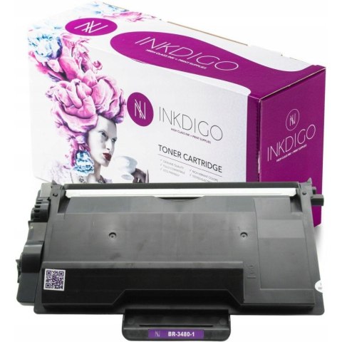 Toner INKDIGO (BR-3480-1) czarny 8000str zamiennik BROTHER (TN-3480) Toner INKDIGO (BR-3480-1) czarny 8000str zamiennik BROTHER (TN-3480)