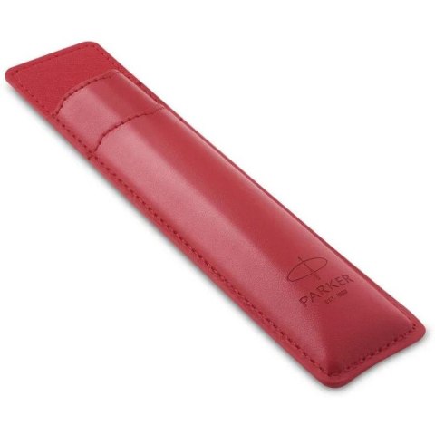 Etui skóropodobne PARKER pojedyncze na pióro lub długopis czerwone SLEEVE POUCH 2216949 Etui skóropodobne PARKER pojedyncze na pióro lub długopis czerwone SLEEVE POUCH 2216949