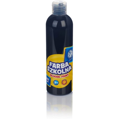 Farba szkolna Astra 250 ml - czarna 301217018 ASTRA Farba szkolna Astra 250 ml - czarna 301217018 ASTRA