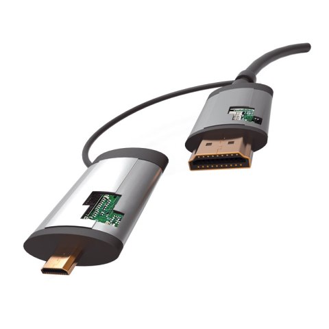 Kabel HDMI -> HDMI + adapter mini/micro HDMI 1,5m v.1.4 czarny OMEGA (43865) Kabel HDMI -> HDMI + adapter mini/micro HDMI 1,5m v.1.4 czarny OMEGA (43865)