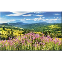 Kalendarz Trójdzielny z główką (T04) KASKADA - granat 380 x 990 mm TELEGRAPH