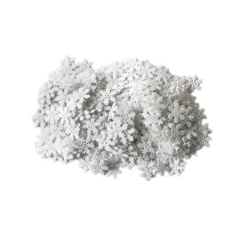 Konfetti Płatki śniegu 10mm białe 14g 284803 TITANUM Konfetti Płatki śniegu 10mm białe 14g 284803 TITANUM