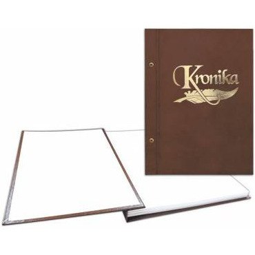 Kronika 310 x 420mm pionowa brąz złocony 1829-319-076 WARTA Kronika 310 x 420mm pionowa brąz złocony 1829-319-076 WARTA