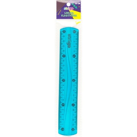 Linijka elastyczna 20cm niebieska SSC013 STRIGO Linijka elastyczna 20cm niebieska SSC013 STRIGO
