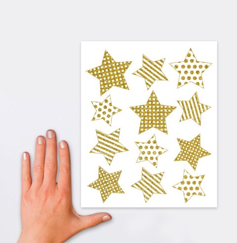 Naklejki foliowe Z-Design na okno - złote gwiazdki 52951 AVERY ZWECKFORM Naklejki foliowe Z-Design na okno - złote gwiazdki 52951 AVERY ZWECKFORM