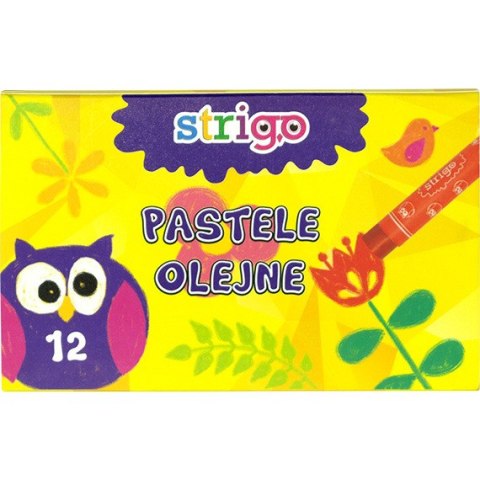 Pastele olejne 12 kolorów STRIGO SSC027 Pastele olejne 12 kolorów STRIGO SSC027