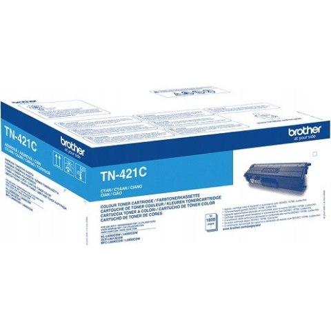 Toner BROTHER (TN-421C) niebieski 1800str Toner BROTHER (TN-421C) niebieski 1800str