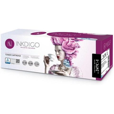 Toner INKDIGO (BR-247C-1) niebieski 2300str zamiennik BROTHER (TN-247C) Toner INKDIGO (BR-247C-1) niebieski 2300str zamiennik BROTHER (TN-247C)