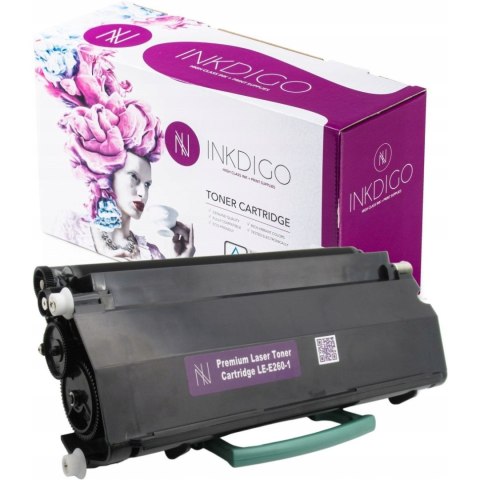 Toner INKDIGO (LE-E260-1) czarny 3500str zamiennik LEXMARK (E260A11A) Toner INKDIGO (LE-E260-1) czarny 3500str zamiennik LEXMARK (E260A11A)