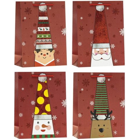 Torebka ozdobna TBN-22002-GL-A5 18x24x8cm (12szt) ROZETTE Torebka ozdobna TBN-22002-GL-A5 18x24x8cm (12szt) ROZETTE